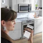 Cafe Café™ 30" Smart Slide-In, Front-Control, Induction and Convection Range with In-Oven Camera