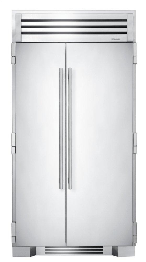 42 Inch Solid Stainless Door Side-by-Side