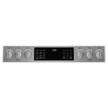 GE Profile GE Profile™ 30" Smart Slide-In Front-Control Gas Fingerprint Resistant Range with No Preheat Air Fry