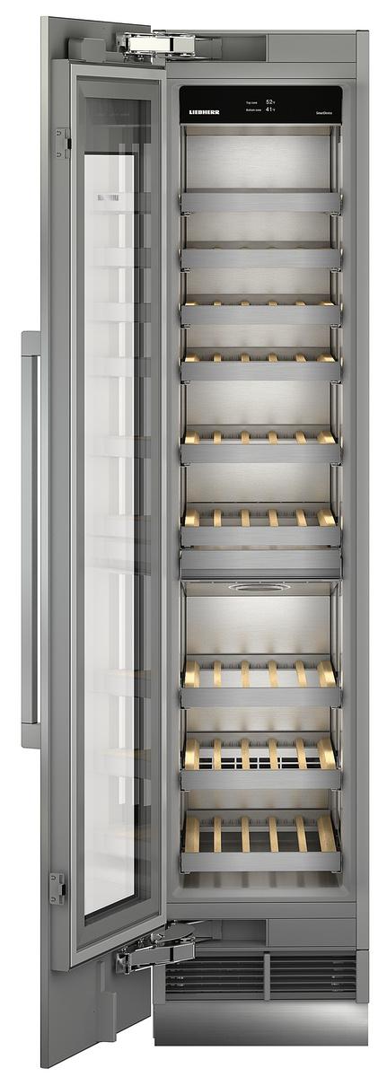 Built-in multi-temperature wine fridge