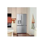 LG Appliances LG Counter-Depth MAX™ with Zero Clearance™ 3-Door French Door Refrigerator with Thin Door Design