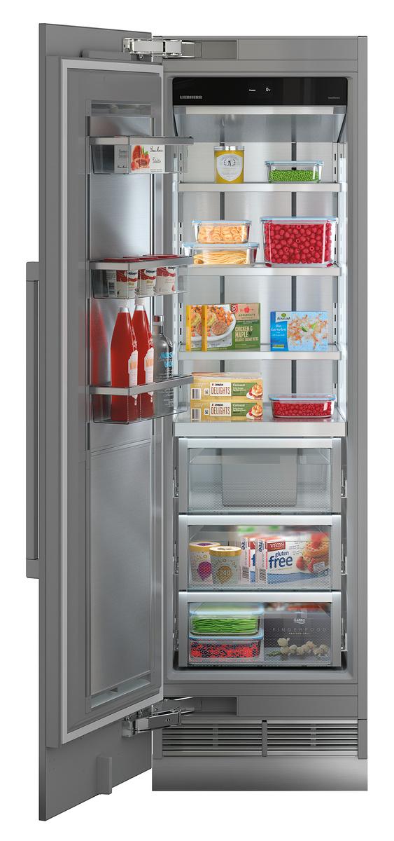 Freezer for integrated use with NoFrost