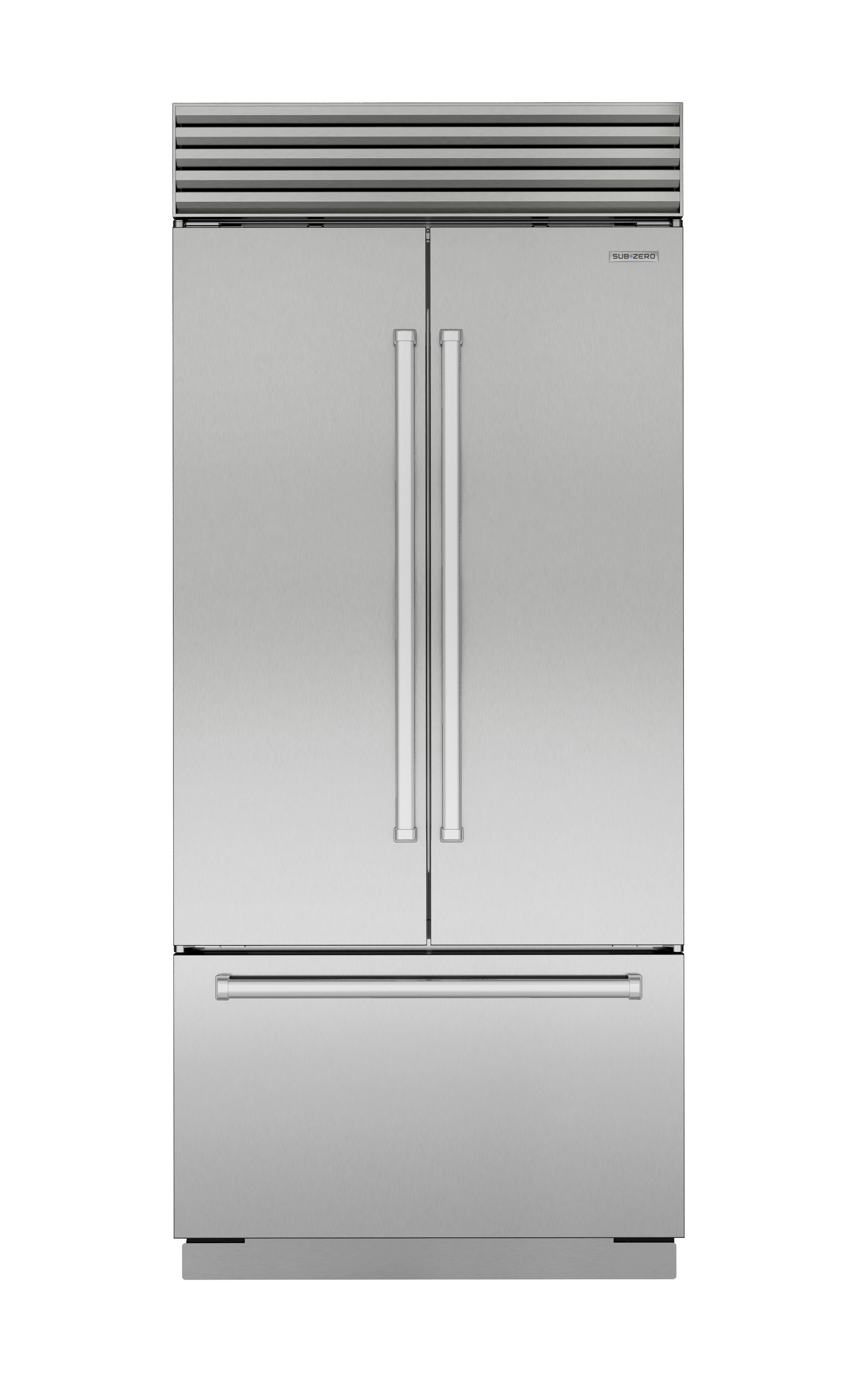 36" Classic French Door Refrigerator/Freezer with Internal Dispenser