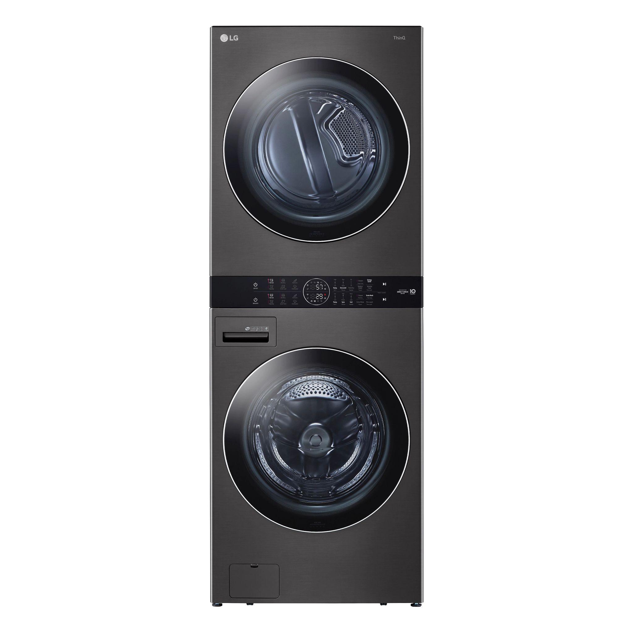 Single Unit Front Load LG WashTower™ with Center Control™ 4.5 cu. ft. Washer and 7.4 cu. ft. Electric Dryer