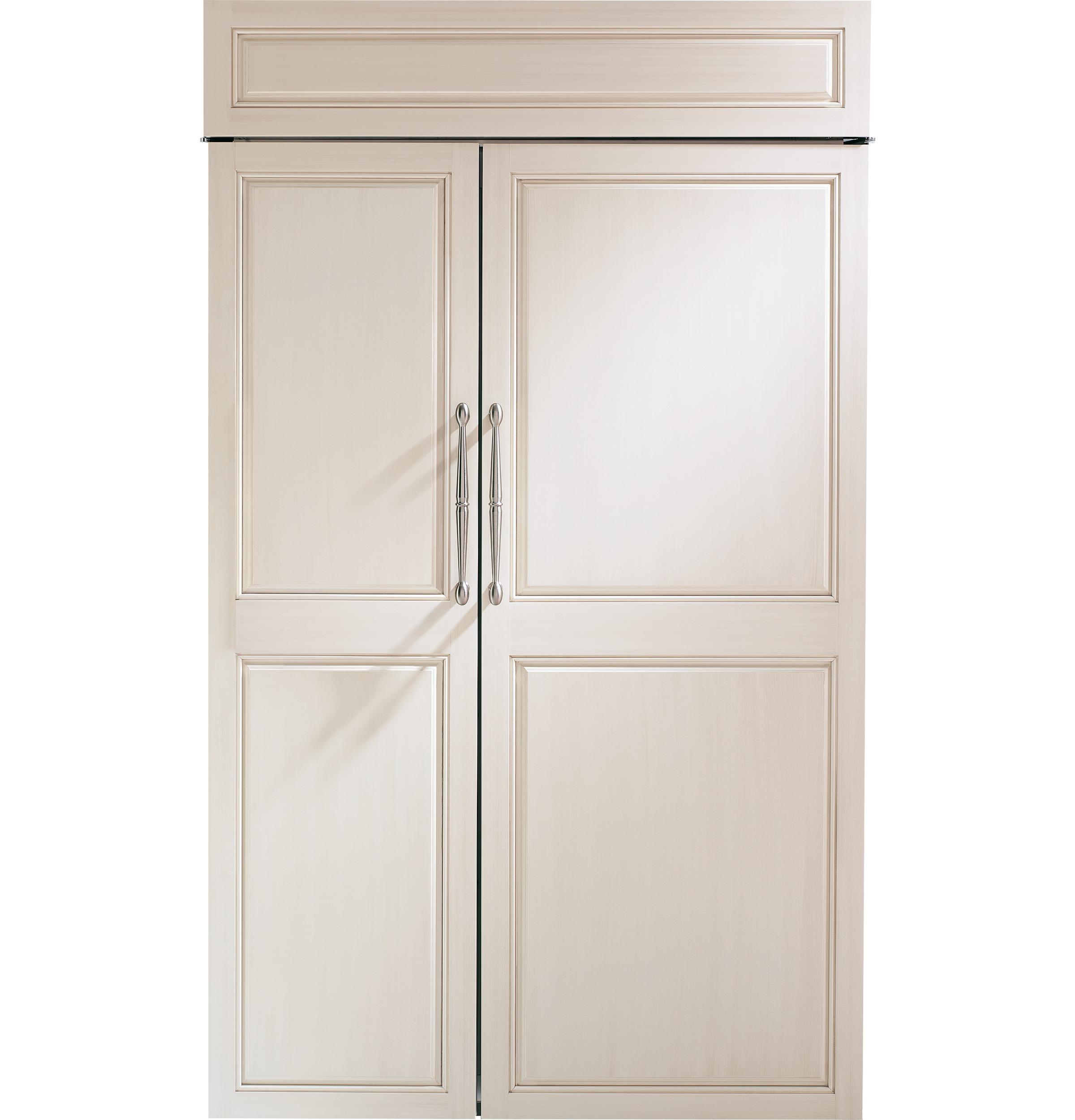 Monogram 48" Panel-Ready Built-In Side-by-Side Refrigerator