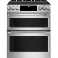 Café™ 30" Smart Slide-In, Front-Control, Induction and Convection Double-Oven Range