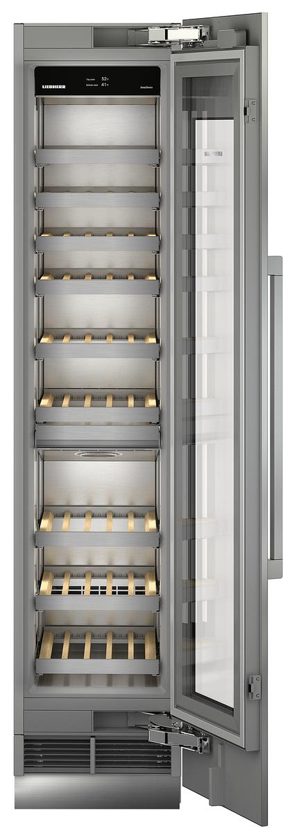 Built-in multi-temperature wine fridge