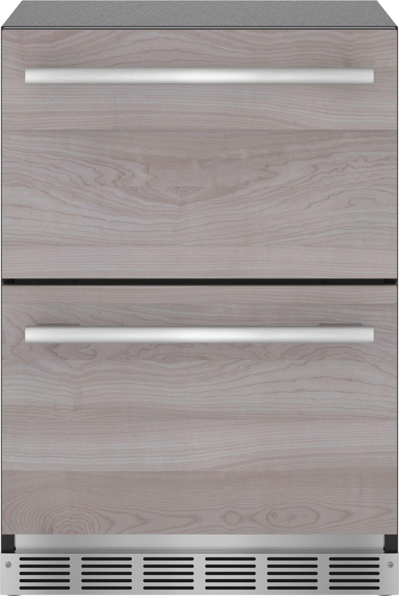 Under Counter Double Drawer Refrigerator 24'' Panel Ready