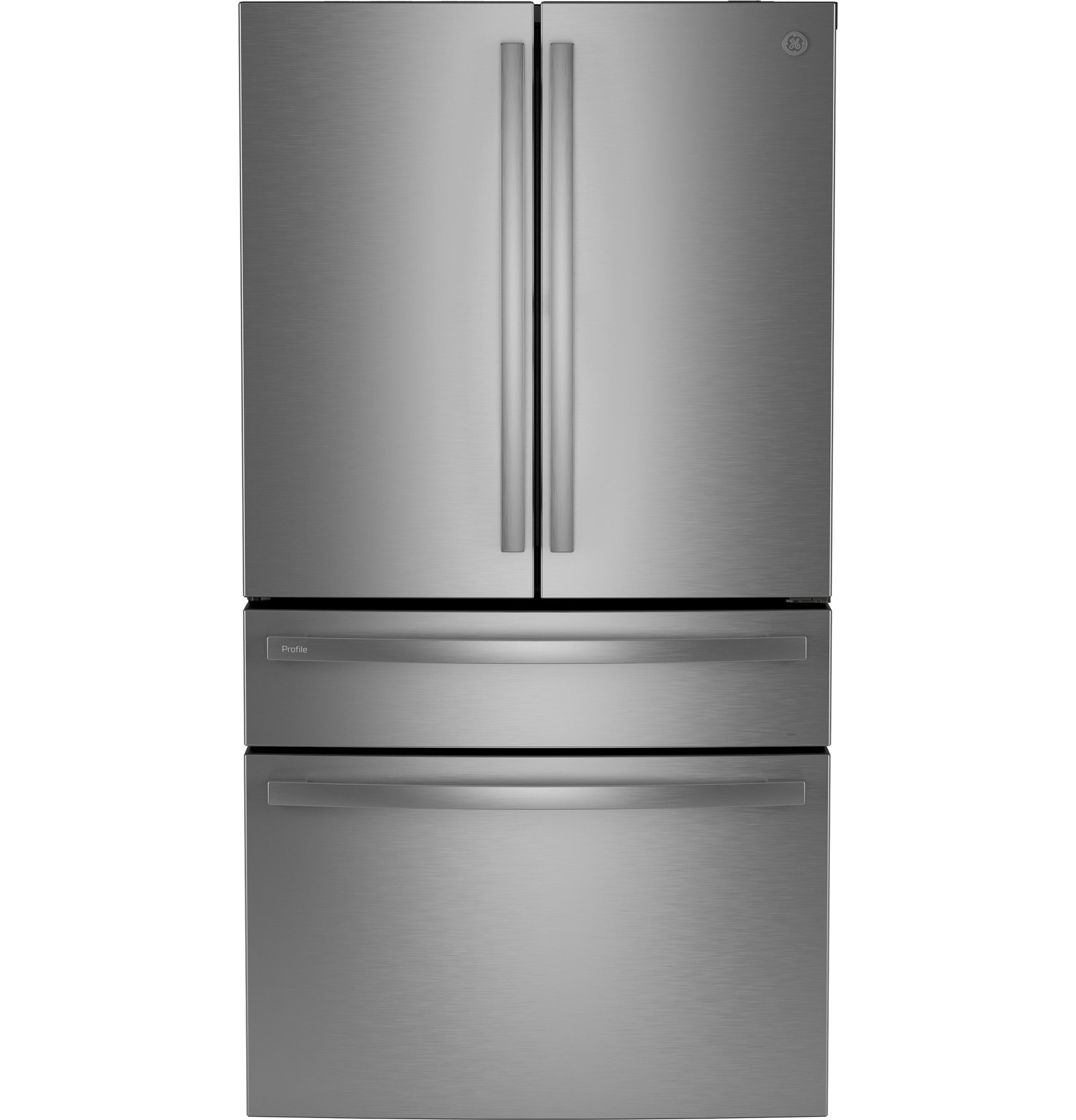 GE Profile™ ENERGY STAR® 28.7 Cu. Ft. Smart Fingerprint Resistant 4-Door French-Door Refrigerator With Dual-Dispense AutoFill Pitcher