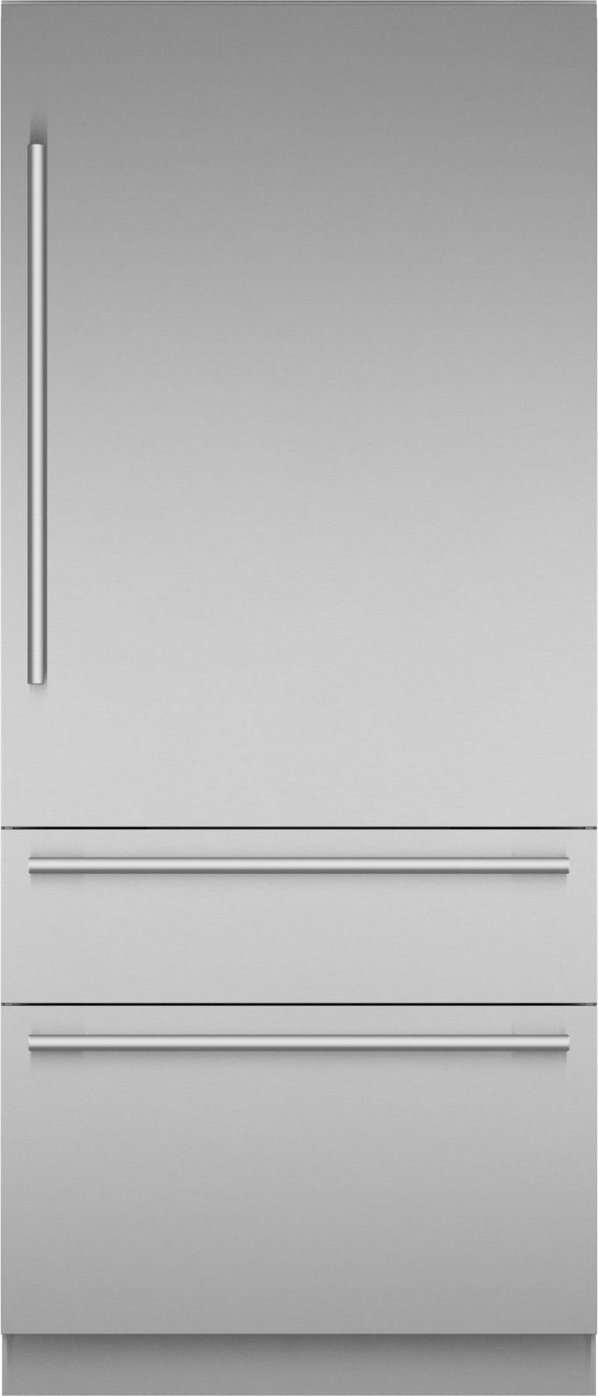 Built-in Bottom Freezer 36'' Masterpiece® Stainless Steel