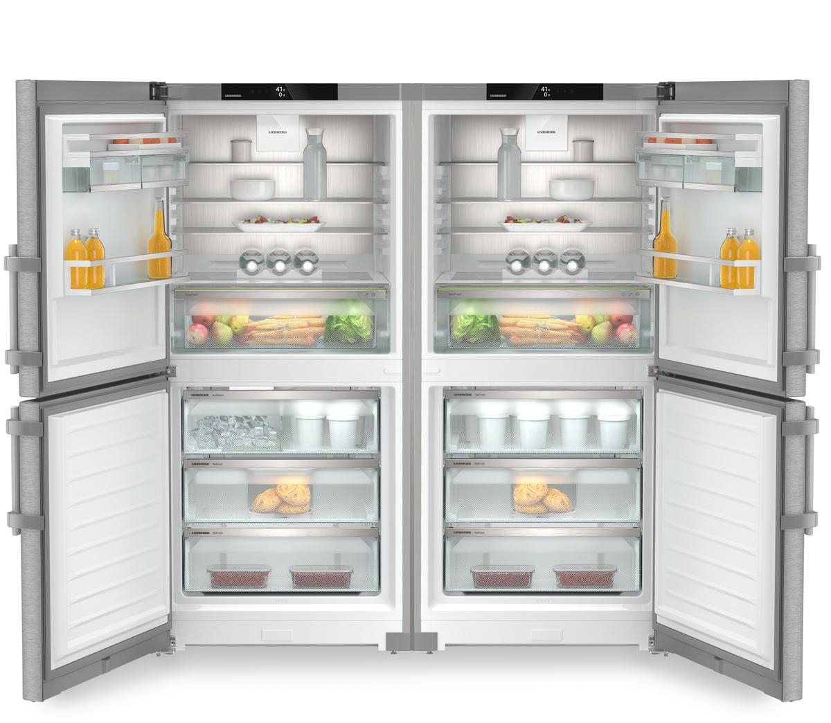 Combined fridge-freezers with EasyFresh and NoFrost Combined fridge-freezers with EasyFresh and NoFrost