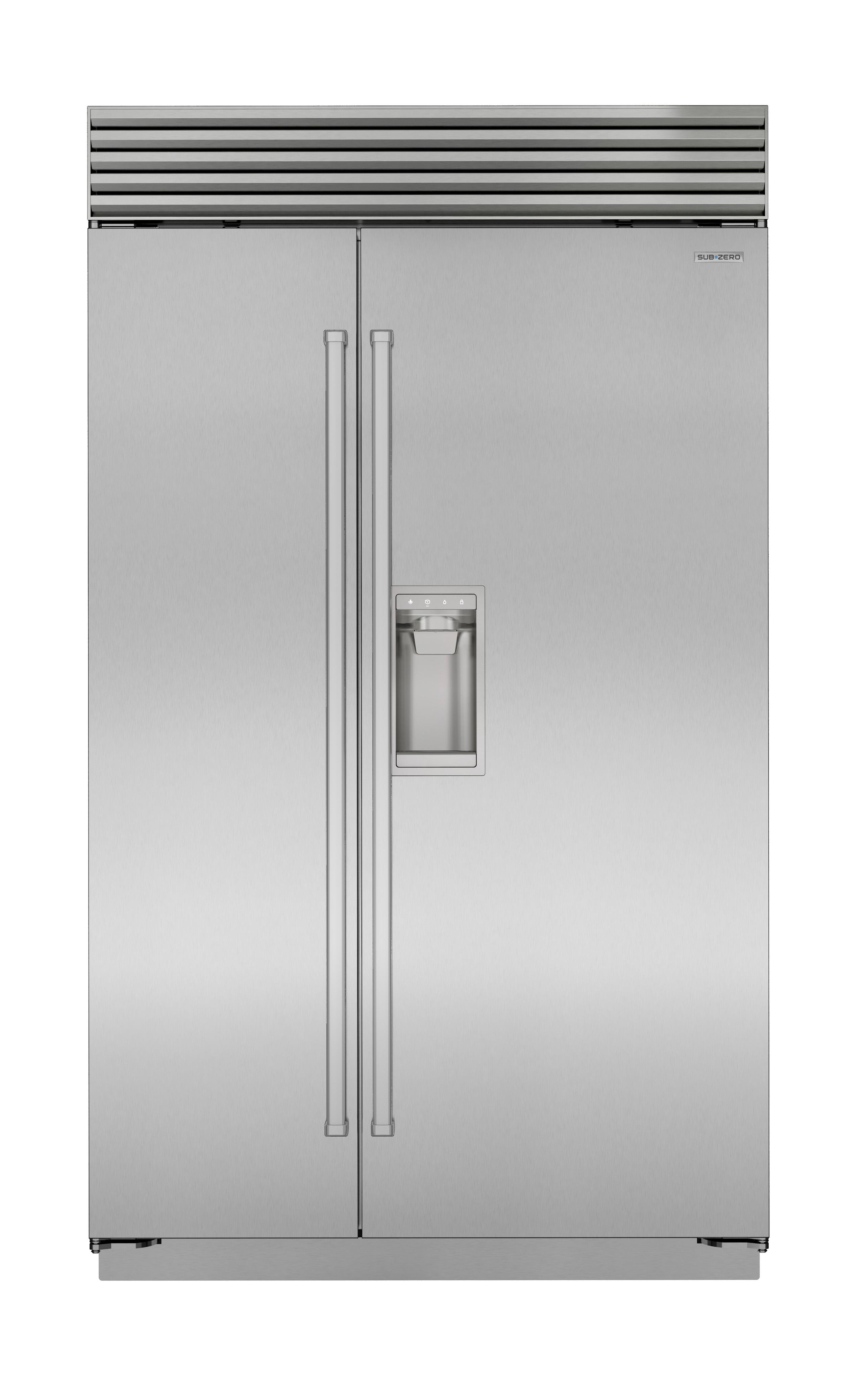 48" Classic Side-by-Side Refrigerator/Freezer with Dispenser