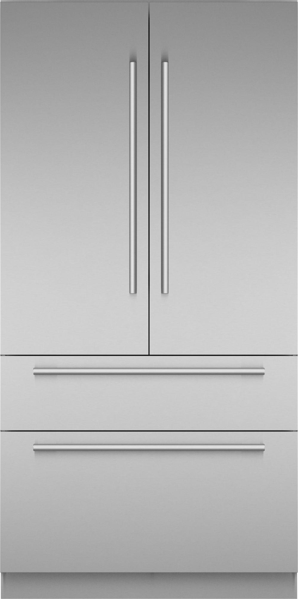 Built-in French Door Bottom Freezer Masterpiece® Stainless Steel