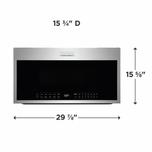 Frigidaire  Gallery 1.9 Cu. Ft. Over-The-Range Microwave with Sensor Cook