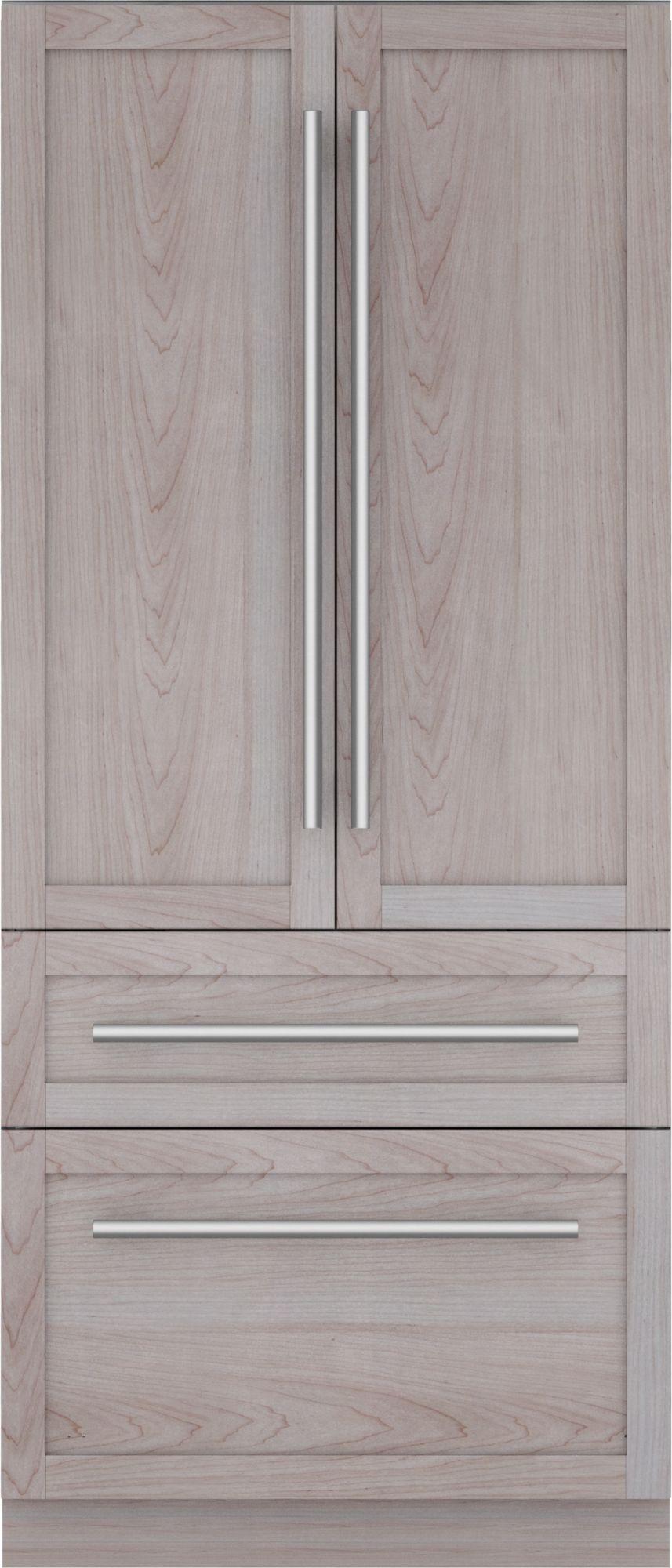 Built-in French Door Bottom Freezer 36'' Panel Ready