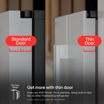 LG Appliances LG Counter-Depth MAX™ with Zero Clearance™ 3-Door French Door Refrigerator with Thin Door Design