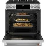 Cafe Café™ 30" Smart Slide-In, Front-Control, Induction and Convection Range with In-Oven Camera