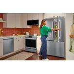 LG Appliances LG Counter-Depth MAX™ with Zero Clearance™ 3-Door French Door Refrigerator with Thin Door Design