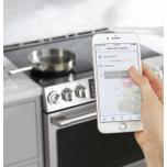 Cafe Café™ 30" Smart Slide-In, Front-Control, Induction and Convection Range with In-Oven Camera