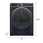 GE Profile GE Profile™ 7.8 cu. ft. Capacity Smart Front Load Electric Dryer with Steam and Sanitize Cycle