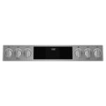 GE Profile GE Profile™ 30" Smart Slide-In Front-Control Gas Fingerprint Resistant Range with No Preheat Air Fry