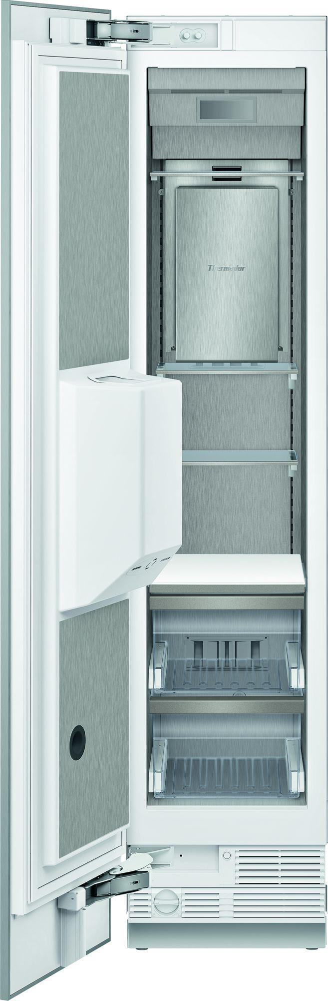 Built-in Freezer Column 18'' Panel Ready, External Ice & Water Dispenser, Left Hinge