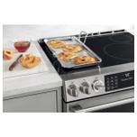 Cafe Café™ 30" Smart Slide-In, Front-Control, Induction and Convection Range with In-Oven Camera