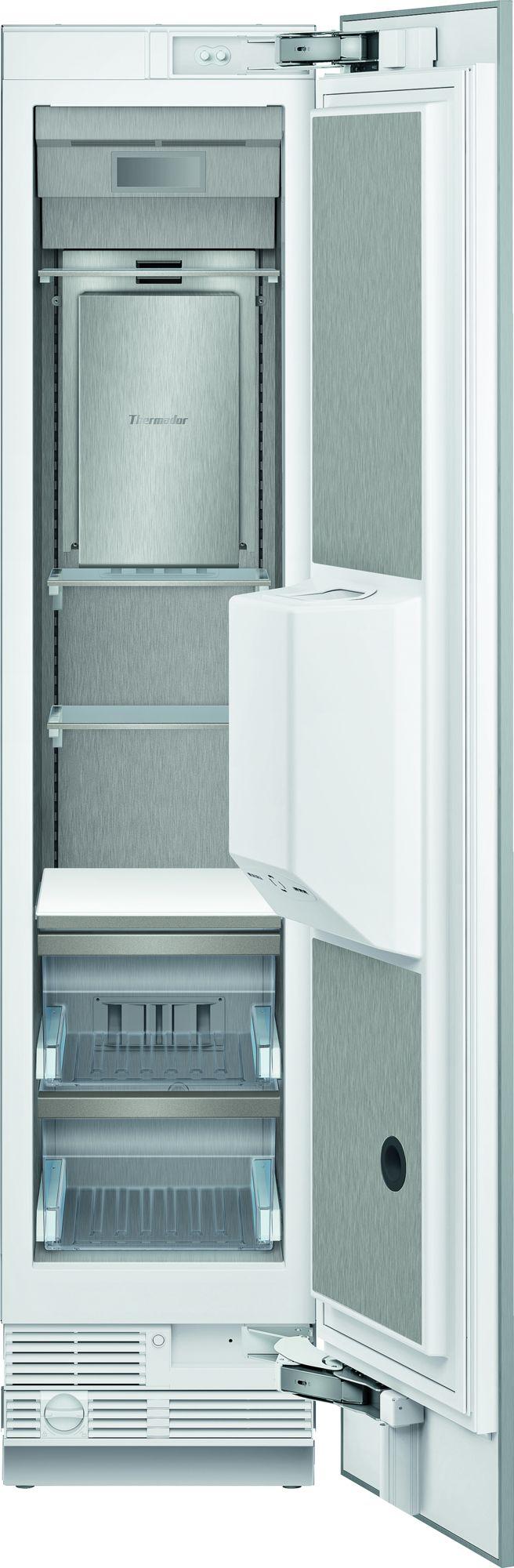 Built-in Freezer Column 18'' Panel Ready, External Ice & Water Dispenser, Right Hinge