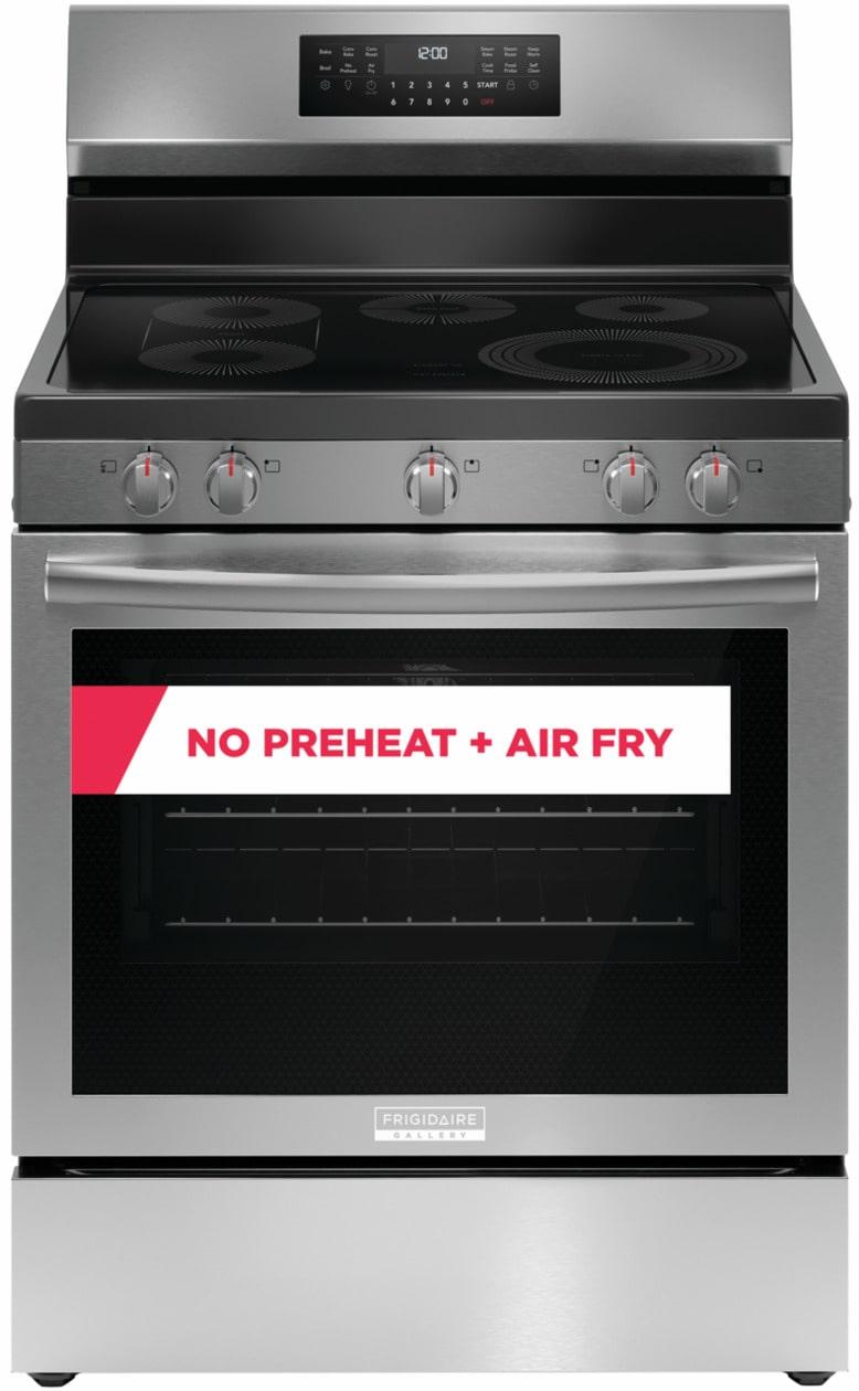  Gallery 30" Rear Control Electric Range with Total Convection