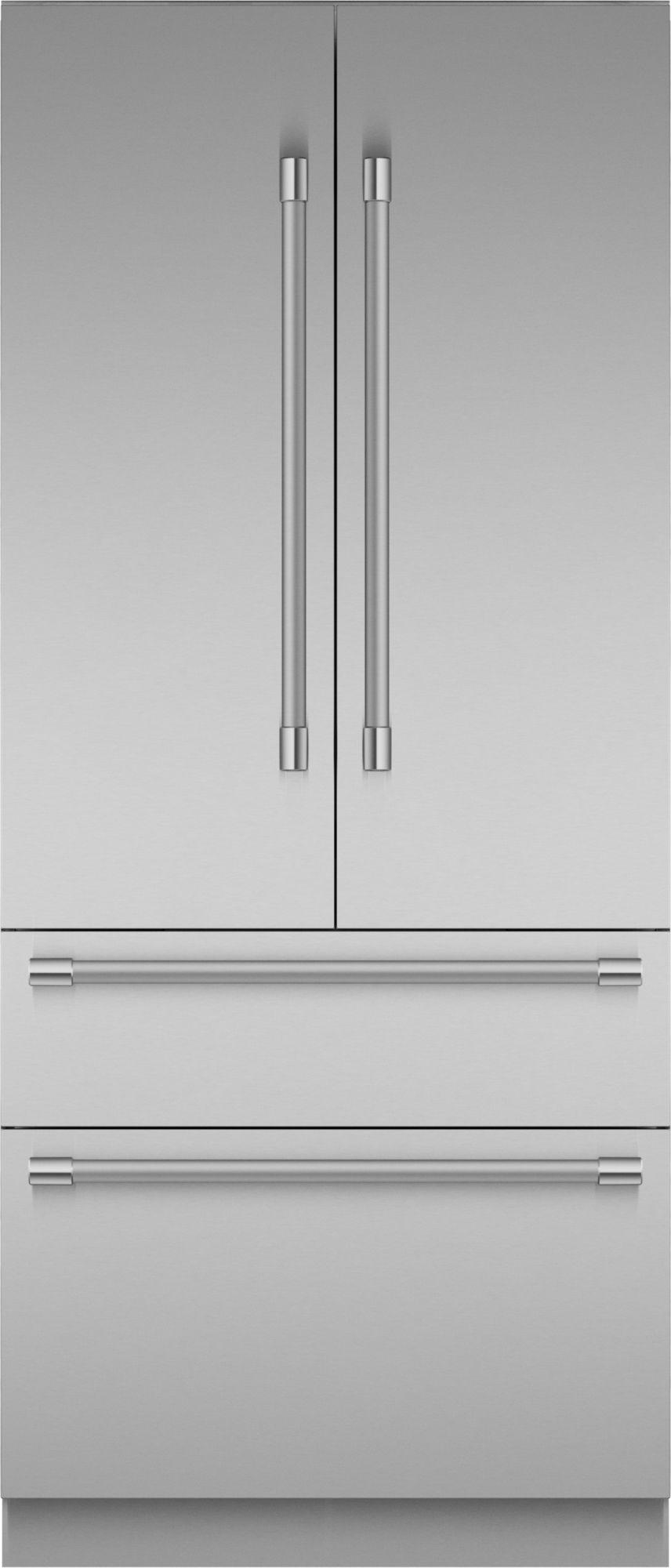 Built-in French Door Bottom Freezer 36'' Professional Stainless Steel