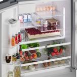 Bosch 100 Series French Door Bottom Mount Refrigerator 36" Stainless steel (with anti-fingerprint)