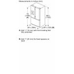 Bosch 100 Series French Door Bottom Mount Refrigerator 36" Stainless steel (with anti-fingerprint)