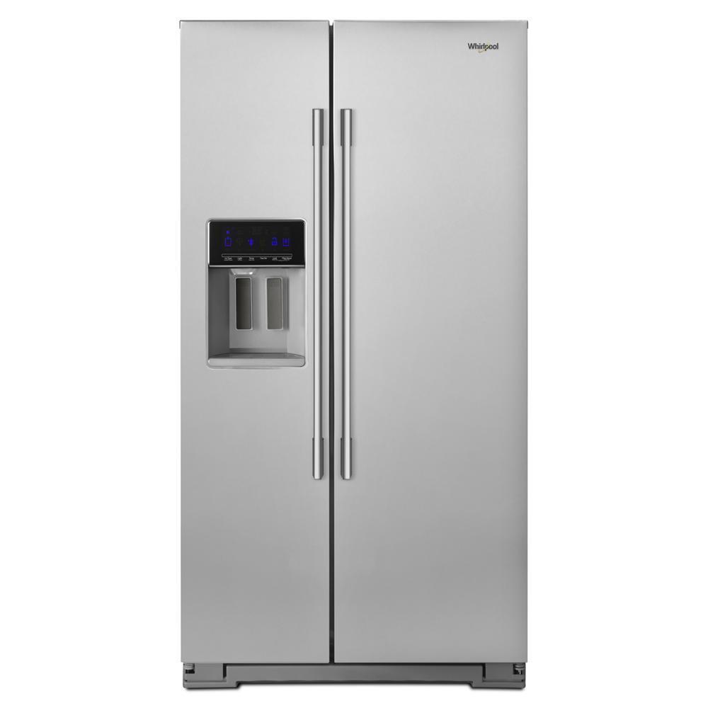 36-inch Wide Contemporary Handle Counter Depth Side-by-Side Refrigerator - 21 cu. ft.