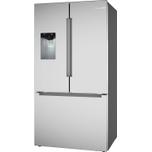 Bosch 100 Series French Door Bottom Mount Refrigerator 36" Stainless steel (with anti-fingerprint)