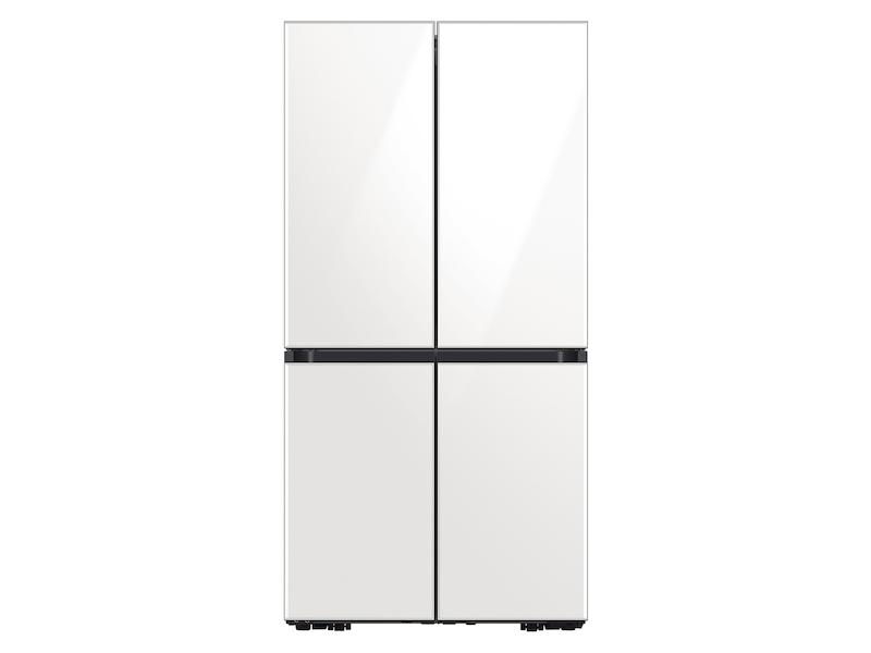 Bespoke 4-Door Flex™ Refrigerator (23 cu. ft.) in White Glass