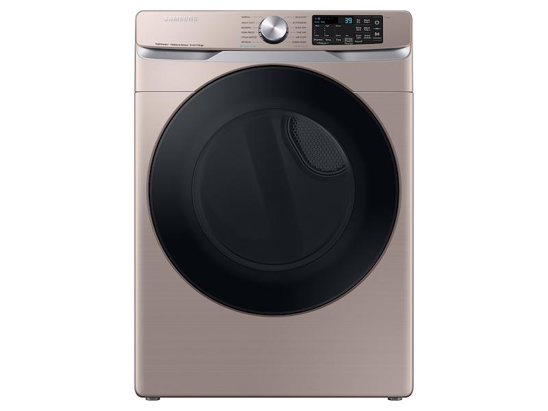 7.5 cu. ft. Smart Electric Dryer with Steam Sanitize+ in Champagne