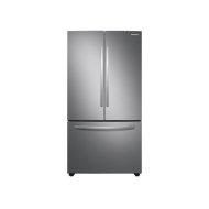 28 cu. ft. Large Capacity 3-Door French Door Refrigerator in Stainless Steel