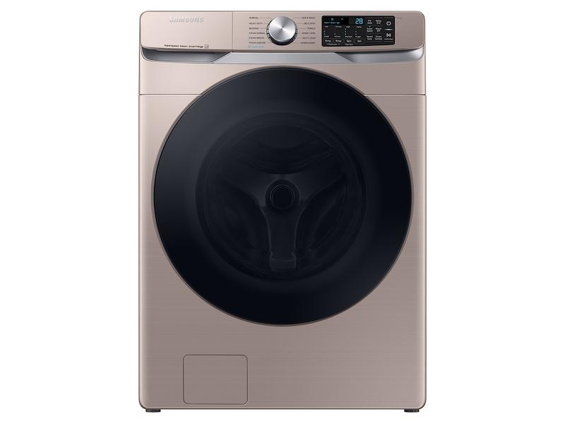 4.5 cu. ft. Large Capacity Smart Front Load Washer with Super Speed Wash - Champagne