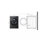 LG Appliances Ventless Washer/Dryer Combo LG WashCombo™ All-in-One 5.0 cu. ft. Mega Capacity with Inverter HeatPump™ Technology and Direct Drive Motor