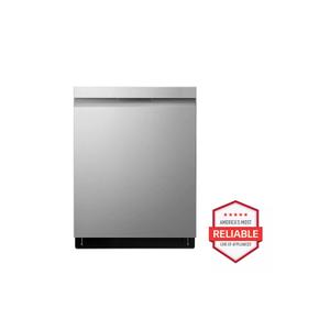 LG Appliances Top Control Smart wi-fi Enabled Dishwasher with QuadWash™ and TrueSteam®