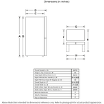 Haier Appliance Haier ENERGY STAR® 16.8 Cu. Ft. Quad Door Refrigerator