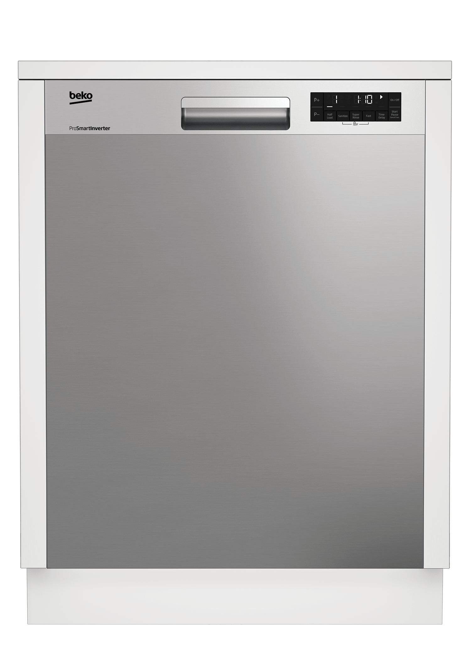 Tall Tub Stainless Steel Dishwasher, 14 place settings, 48 dBa, Front Control