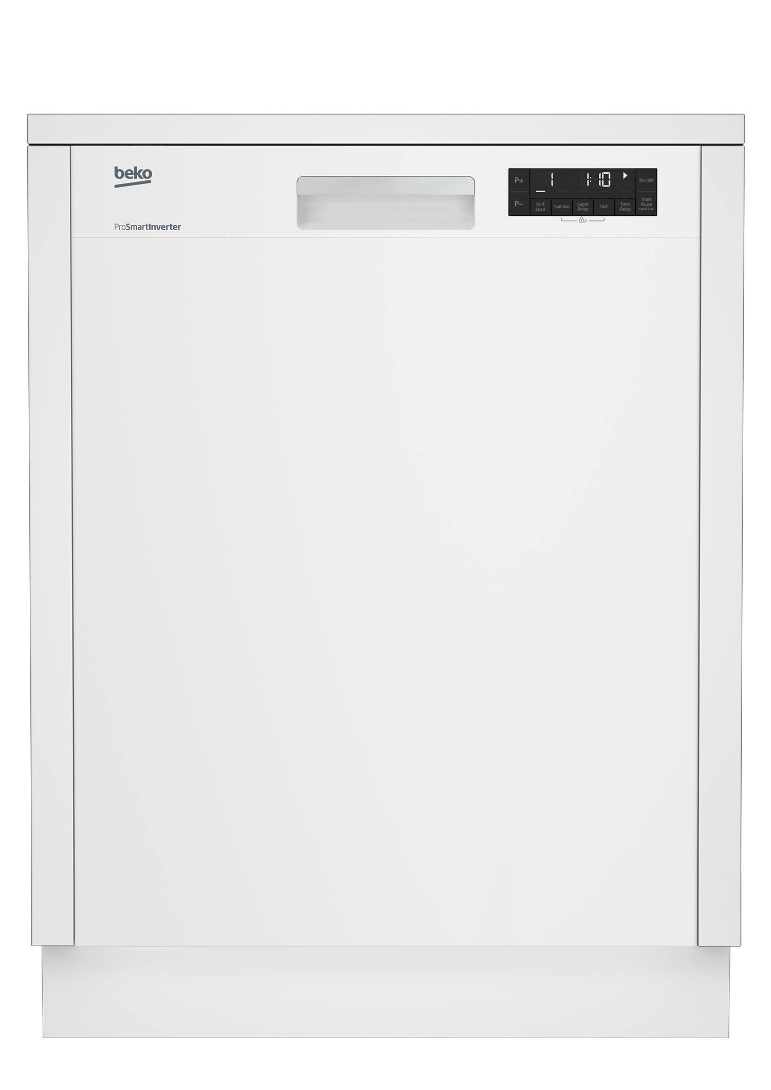 Tall Tub White Dishwasher, 14 place settings, 48 dBa, Front Control