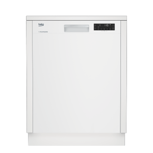 Beko Tall Tub White Dishwasher, 14 place settings, 48 dBa, Front Control