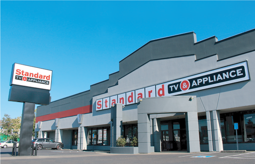 exterior building standard tv appliance